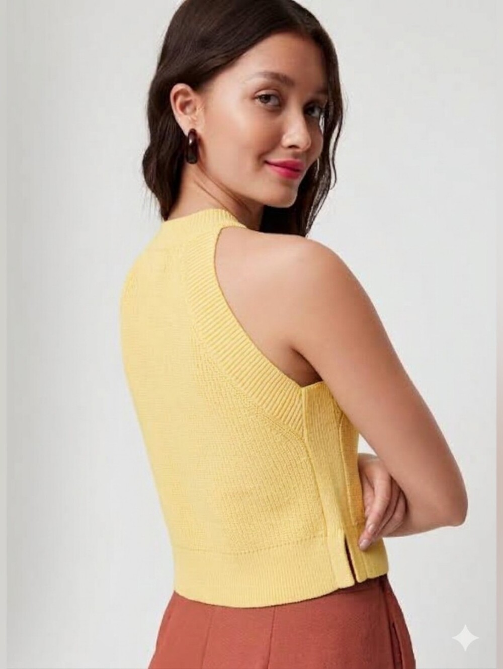 aritzia x Wilfred crevier knit top